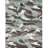 Online Tappeto "camouflage" grigio, 170x120 cm Tessile D'Arredo