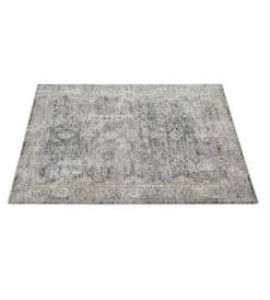 Tessile D'Arredo- Tappeto "caravan" blu grigio, 230x160 cm