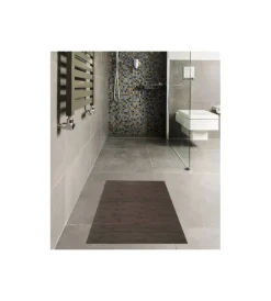 Tessile D'Arredo|Tappeto da interno in bamboo "castagno", 140x200 cm