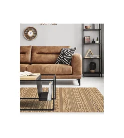 Clearance Tappeto da interno in bamboo "etnic natural", 120x180 cm Tessile D'Arredo