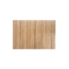 Hot Tappeto da interno in bamboo "naturale", 50x200 cm Tessile D'Arredo