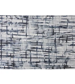 Discount Tappeto "double" celeste, 160x230 cm Tessile D'Arredo