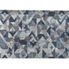 Discount Tappeto "double" grigio celeste, 133x190 cm Tessile D'Arredo