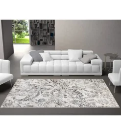 Tessile D'Arredo|Tappeto "double" marrone, 110x170 cm