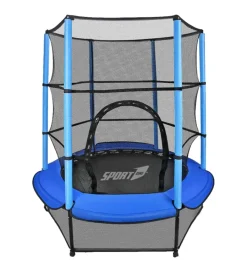Sale Tappeto elastico per bambini con rete modello "free", diametro 140 cm Giochi E Casette Bimbo