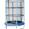 Giochi E Casette Bimbo- Tappeto elastico per bambini con rete, diametro 140 cm
