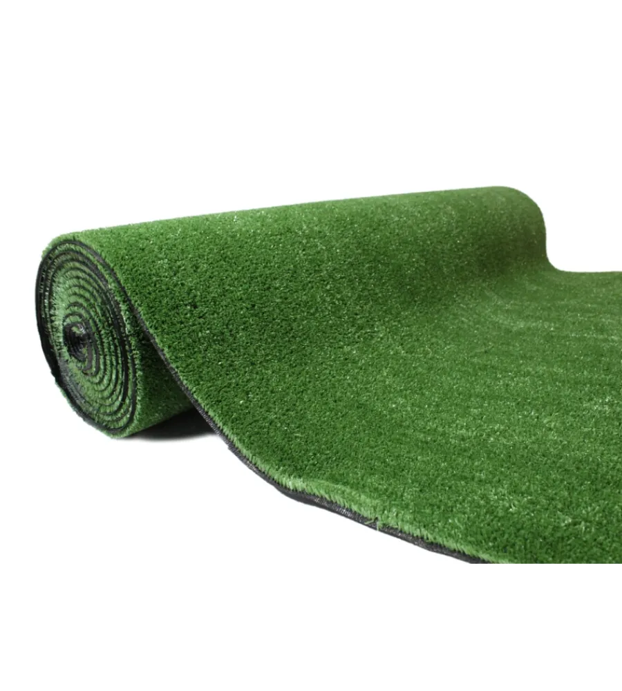 New Tappeto erboso per prato artificiale 1x4 m altezza 6 mm Erba Sintetica