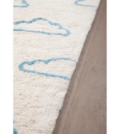 Online Tappeto "fantasia 3" cotone multicolor, 150x100 cm Tessile D'Arredo
