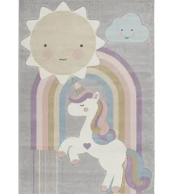 New Tappeto "fantasia" unicorno, 100x150 cm Tessile D'Arredo