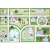 Tessile D'Arredo- Tappeto "green play" verde, 140x80 cm