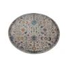 Tessile D'Arredo|Tappeto "mamoo" fantasia floreale rotondo, ø 200 cm