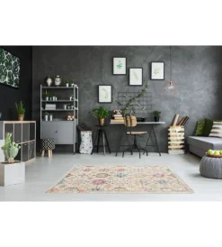 Tessile D'Arredo|Tappeto "mamoo" fantasia vintage, 160x230 cm