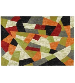 Tessile D'Arredo|Tappeto "milano prestige" multicolor, 110x170 cm