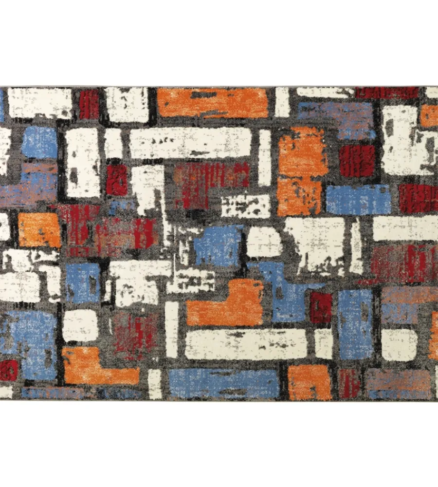 Tessile D'Arredo- Tappeto "milano prestige" multicolor, 160x230 cm