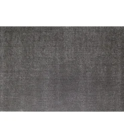 Tessile D'Arredo|Tappeto "milano" tinta unita grigio, 133x190 cm