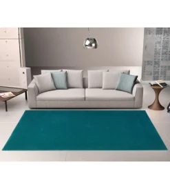 Online Tappeto "milano" tinta unita petrolio, 200x300 cm Tessile D'Arredo