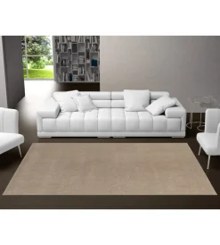 Best Tappeto "milano" tinta unita tortora, 200x300 cm Tessile D'Arredo