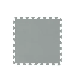 Bestway Piscine|Tappeto per piscina grigio 9 pezzi 50x50 cm