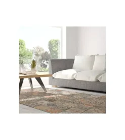 Tessile D'Arredo|Tappeto  "persian tiles" in vinile spessorato, 150x230 cm