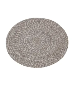 Tessile D'Arredo|Tappeto "solid" rotondo beige, ø 120 cm