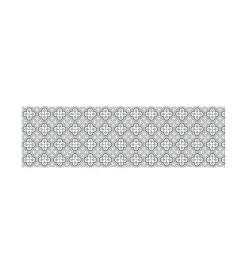 Hot Tappeto vinilico stampato "hidra tortora", 60x200 cm Tessile D'Arredo