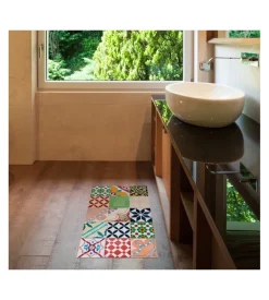 Discount Tappeto vinilico stampato "mosaico", 45x75 cm Tessile D'Arredo