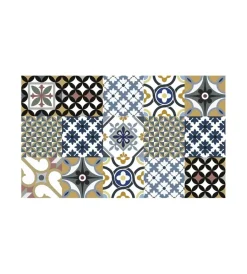 Discount Tappeto vinilico stampato "idraulico", 45x75 cm Tessile D'Arredo