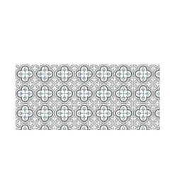 Tessile D'Arredo|Tappeto vinilico stampato "hidra tortora", 50x110 cm