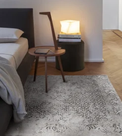 Tessile D'Arredo|Tappeto vintage classico antracite, 160x230 cm