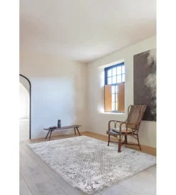 Tessile D'Arredo|Tappeto vintage classico antracite, 160x230 cm