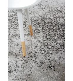 Tessile D'Arredo|Tappeto vintage classico antracite, 160x230 cm
