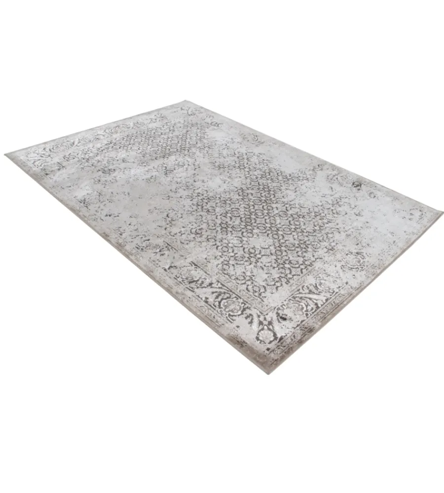Tessile D'Arredo- Tappeto "vintage" classico antracite, 200x290 cm