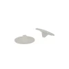 Ferramenta Per Mobili E Infissi|Tappi coprivite n plastica bianca per viti a croce ph e pz - 20 pz.