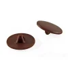 Ferramenta Per Mobili E Infissi- Tappi coprivite ph e pz - plastica marrone - 20 pz.