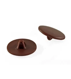 Ferramenta Per Mobili E Infissi- Tappi coprivite ph e pz - plastica bianca - 20 pz.