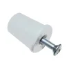 Ferramenta Per Mobili E Infissi- Tappi d'arresto 40 mm. - bianco - 6 pz.