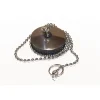 Sifoni|Tappo inox con catena e rosone ø 40 mm.