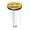 Tappi-Idro-Bric Tappo scarico "smile" per piletta da 11/4