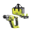 Ryobi Tassellatori E Demolitori|Tassellatore a batteria "r18sds-125s" 18v 2,5ah e caricabatterie