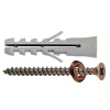Sistemi Di Fissaggio- Tasselli + viti e rondelle (per battiscopa) ø 6 x 30 - 20 pz.