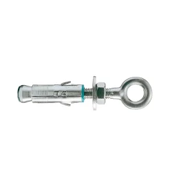 Sistemi Di Fissaggio|Tasselli acciaio con occhiolo forgiato (pesanti) ø 12 x 42 - 6 pz.