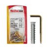 Sistemi Di Fissaggio-Fischer Tasselli con gancio sx 4 g silver k