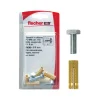 Fischer Sistemi Di Fissaggio|Tasselli con vite ottone pom 6 k 10