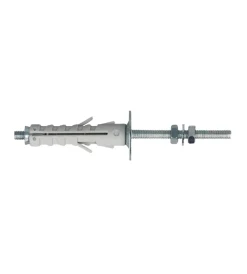Tasselli in nylon ø 9 x 40 con doppio dado 4 pz. Sistemi Di Fissaggio