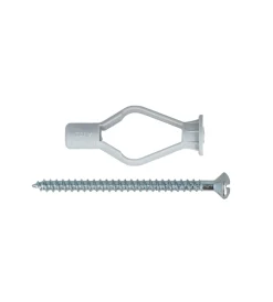 Sistemi Di Fissaggio- Tasselli in nylon 8 x 40 mm per pareti vuote, con viti testa cilindrica 4 x 45 - 6 pz.