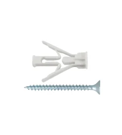 Discount Tasselli in nylon espansione a farfalla 17 x 47 mm, con viti tps 4 x 60 - 6 pz. Sistemi Di Fissaggio