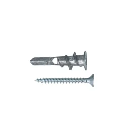 Outlet Tasselli in zama autoforanti 6 x 37 mm per pareti vuote, con vite tps 4,5 x 40 - 12 pz. Sistemi Di Fissaggio