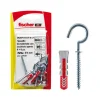 Fischer Sistemi Di Fissaggio|Tasselli universali duopower 6 c/3 k con occhiolo chiuso
