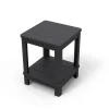 Hot Tavolino da esterno "deluxe side table" colore grafite, 40,5x40,5x57 cm - Mobili Da Giardino E Accessori