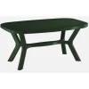 Online Tavolo  da esterno "antibe" in polipropilene verde 160x90x73 cm Mobili Da Giardino E Accessori